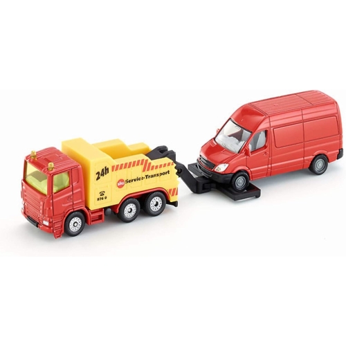 Laweta + van model metalowy SIKU S1667